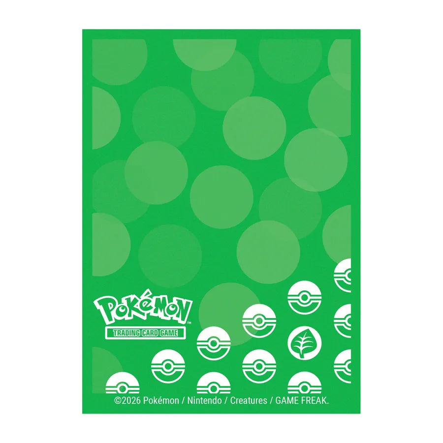 Ultra Pro - Pokémon TCG - Grass Energy 65ct Deck Protector Sleeves (63 x 89 mm)