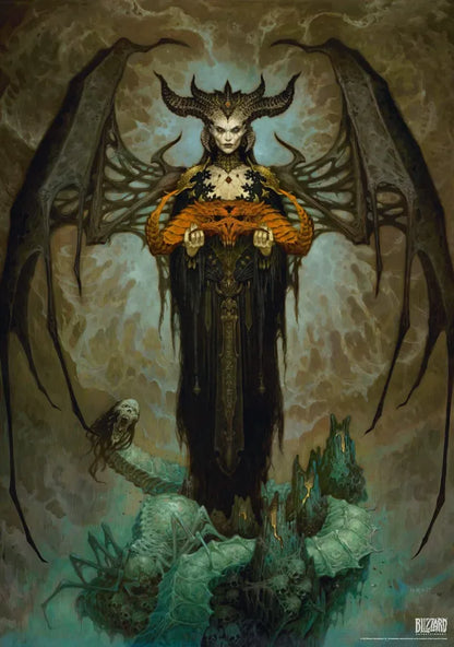 Good Loot Puzzle - Diablo IV - "Lilith" Puzzel 1000stk