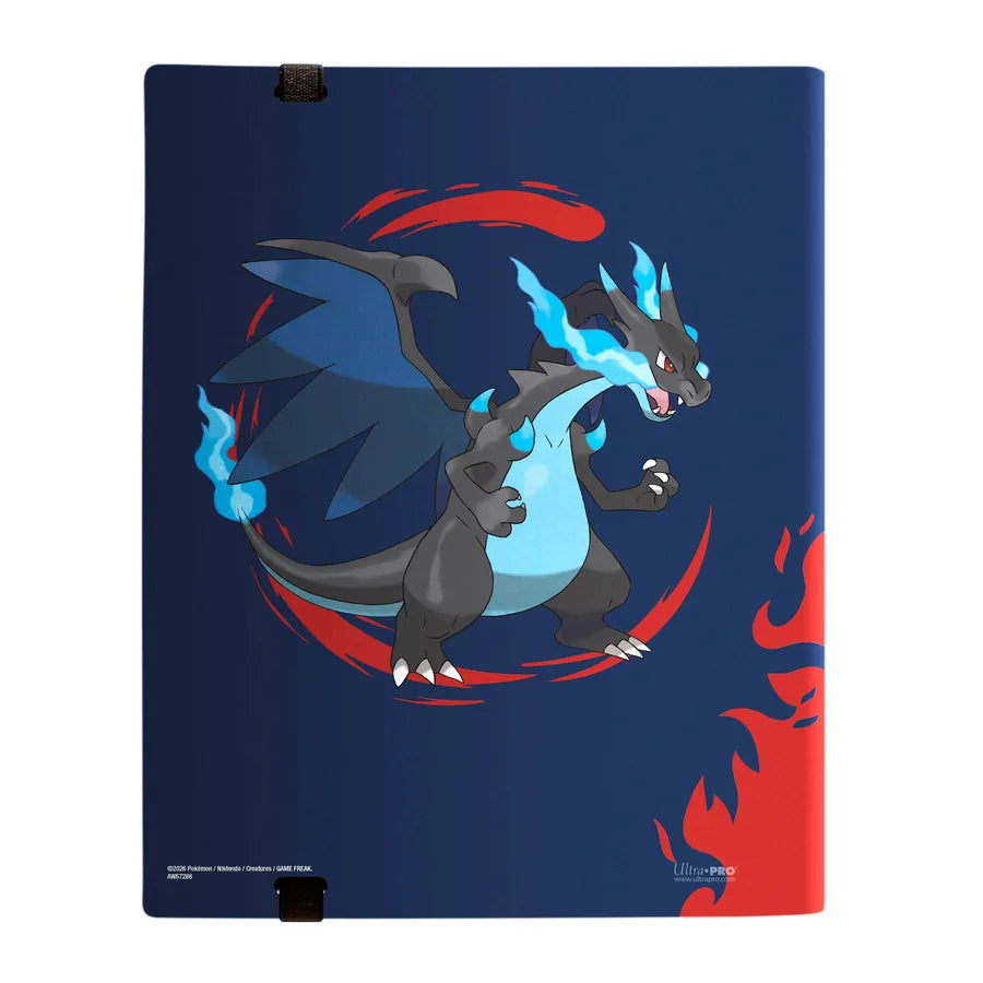 Ultra Pro - Pokémon TCG - Mega Charizard X and Mega Charizard Y 9-Pocket PRO-Binder