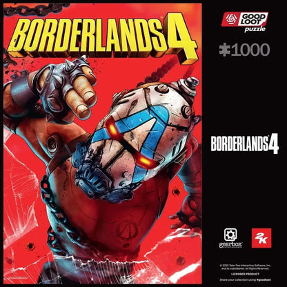 Good Loot Puzzle - Borderlands 4 - "Break Free Psycho" Puzzel 1000stk