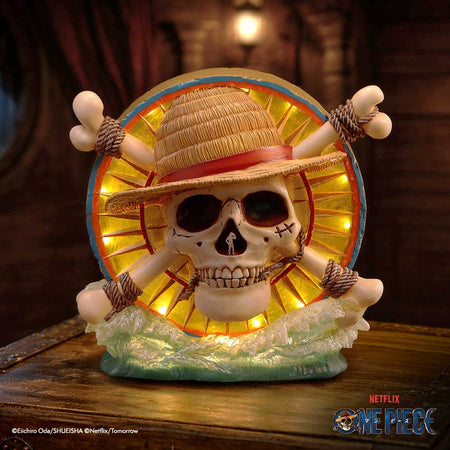 Nemesis Now - One Piece (Netflix) - "Luffy Jolly Roger" Lamp LED 20.2cm