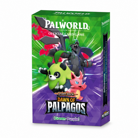 Palworld TD02 Dawn of Palpagos Green-Purple Trial Deck ENG 30 juli Pre release