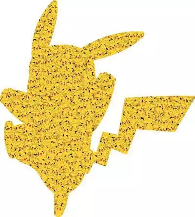 Ravensburger Pokemon Pikachu 727 stuks Shaped Jigsaw Puzzle