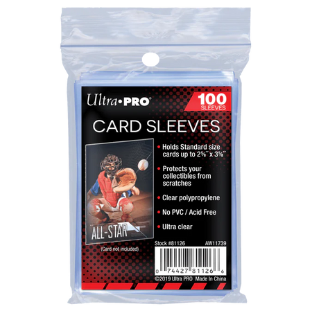 Ultra Pro 2.5" x 3.5" Soft Trading Card PENNY SLEEVES®