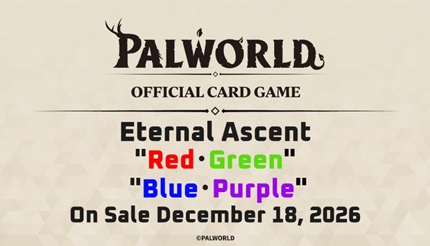Palworld OCG - Trial Deck 03 - Eternal Ascendant - Red-Green Release date: 18/12/2026