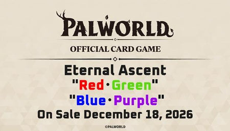 Palworld OCG - Trial Deck 03 - Eternal Ascendant - Red-Green Release date: 18/12/2026