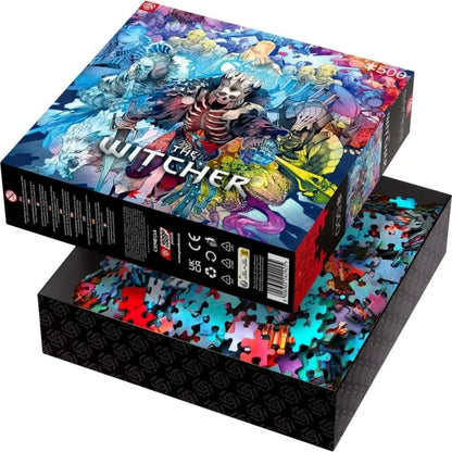 Good Loot Puzzle - The Witcher - "Monster Faction" Puzzel 500stk