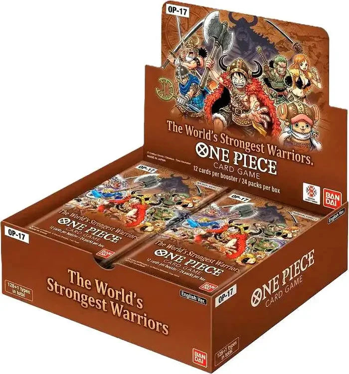 One Piece 17 Booster Display (24 Pack) - Pre Release