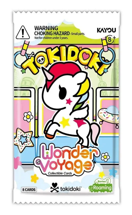 Tokidoki - Wonder Voyage Collectible Cards - Roaming Edition Series 1 - 1 Blister Booster Pack - UK