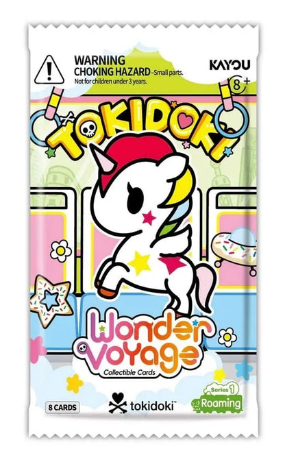 Tokidoki - Wonder Voyage Collectible Cards - Roaming Edition Series 1 - 1 Blister Booster Pack - UK