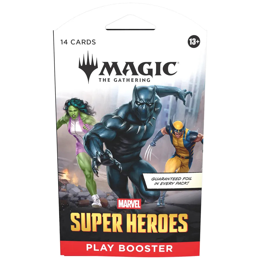 Magic: The Gathering - Marvel Super Heroes Play Booster (Carboard Blister) - UK