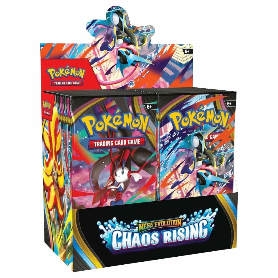 Pokémon Mega Evolution: Chaos Rising Boosterbox – Boosterbox – Pokémon