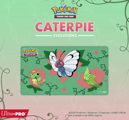 Ultra Pro - Pokémon TCG - Caterpie Evolutions Stitched Playmat