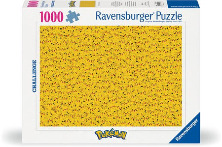 Ravensburger puzzel Pikachu Challenge - Pokemon - 1000 stukjes.