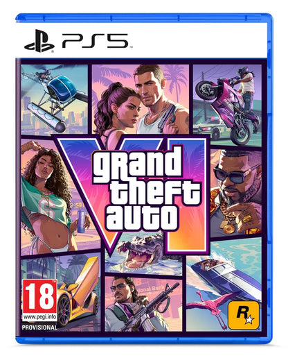 GTA 6 - Grand Theft Auto VI (Code-in-a-box) - PS5 versie Pre Order Releasedatum
12/11/2026