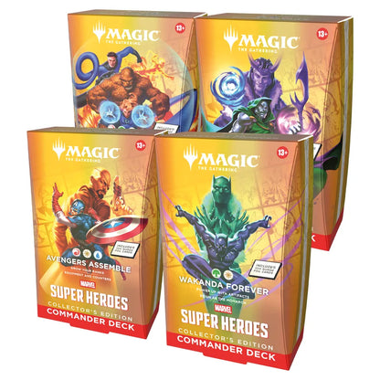 Magic: The Gathering - Marvel Super Heroes Collector's Edition Commander Decks - UK