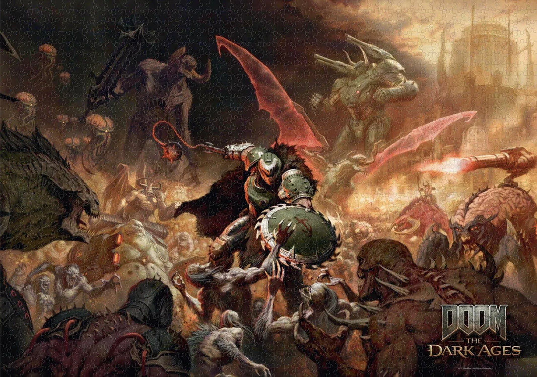 Good Loot Puzzle - DOOM: The Dark Ages - "Slayer's Rage" Puzzel 1000stk