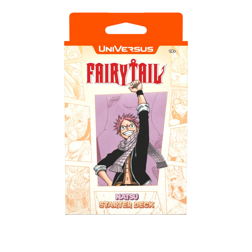 UniVersus TCG Fairy Tail: All Fired Up! Natsu & amp; Gray Starter Deck (EN) Release: 06/11/2026