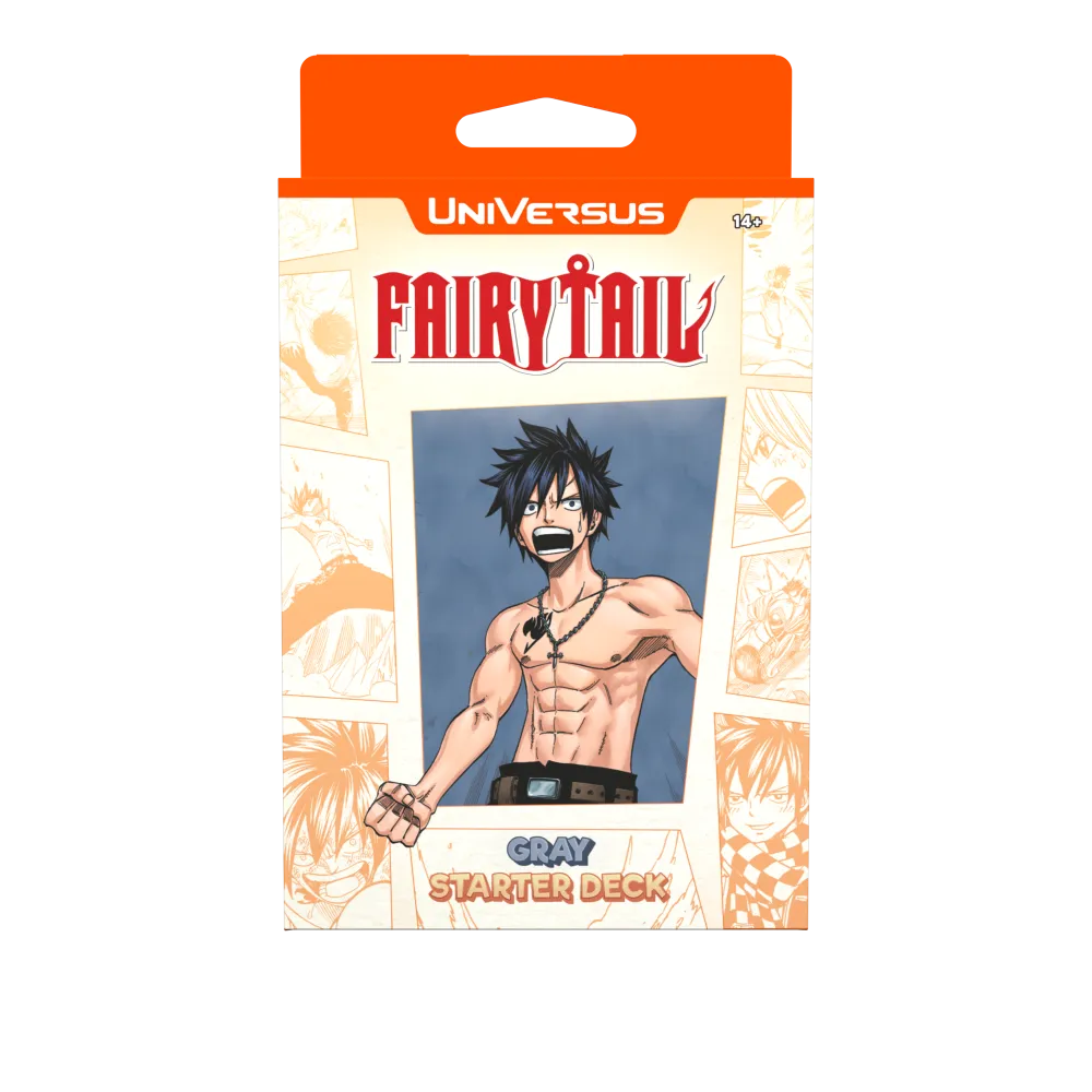 UniVersus TCG Fairy Tail: All Fired Up! Natsu & amp; Gray Starter Deck (EN) Release: 06/11/2026