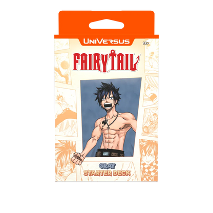 UniVersus TCG Fairy Tail: All Fired Up! Natsu & amp; Gray Starter Deck (EN) Release: 06/11/2026