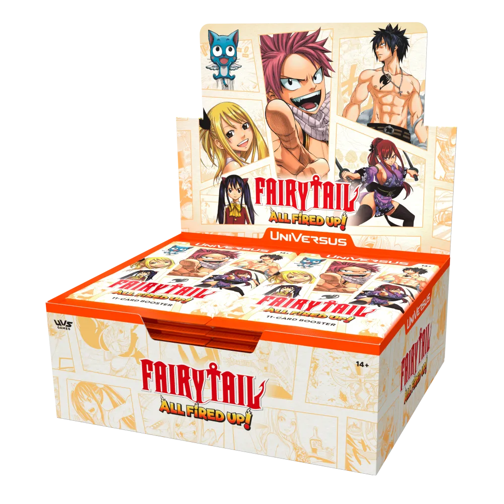 UniVersus TCG Fairy Tail: All Fired Up! | Booster Display (EN) Release: 06/11/2026