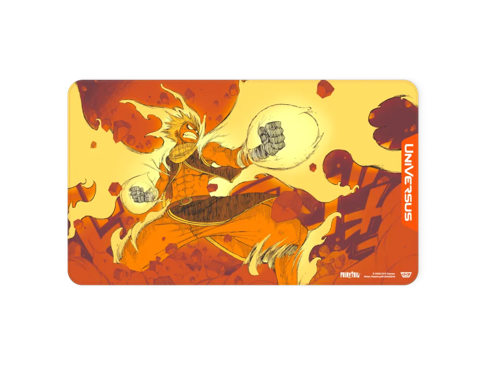 UniVersus CCG | Fairy Tail: All Fired Up! - Natsu | Playmat Release: 06/11/2026