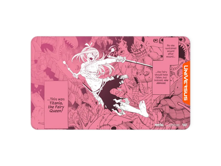 UniVersus CCG | Fairy Tail: All Fired Up! - Erza | Playmat Release: 06/11/2026