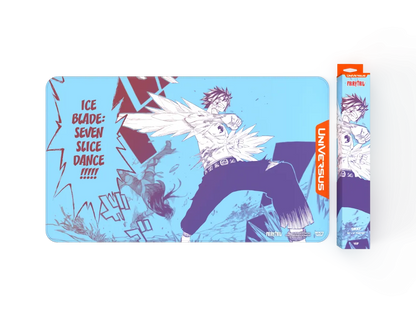 UniVersus CCG | Fairy Tail: All Fired Up! - Gray | Playmat Release: 06/11/2026