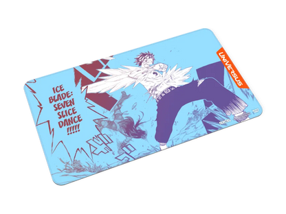 UniVersus CCG | Fairy Tail: All Fired Up! - Gray | Playmat Release: 06/11/2026
