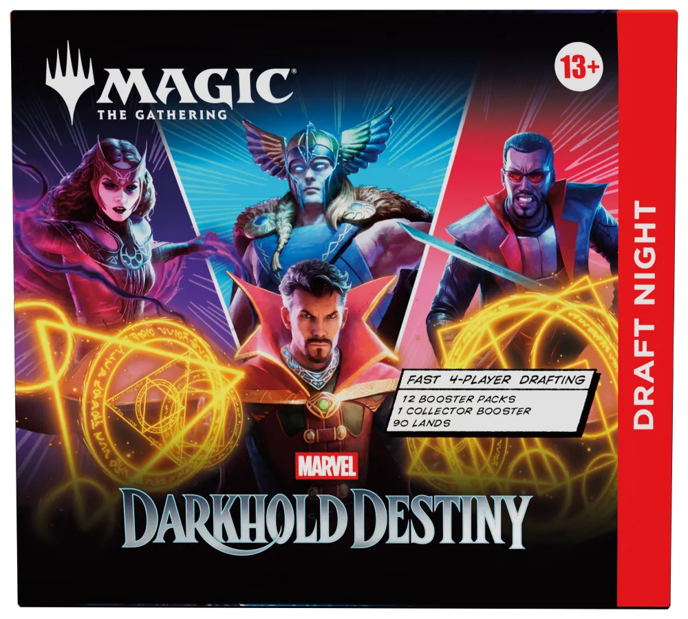 Magic: The Gathering | Marvel Darkhold Destiny | Draft Night (EN) Pre Order Release: 30/04/2027