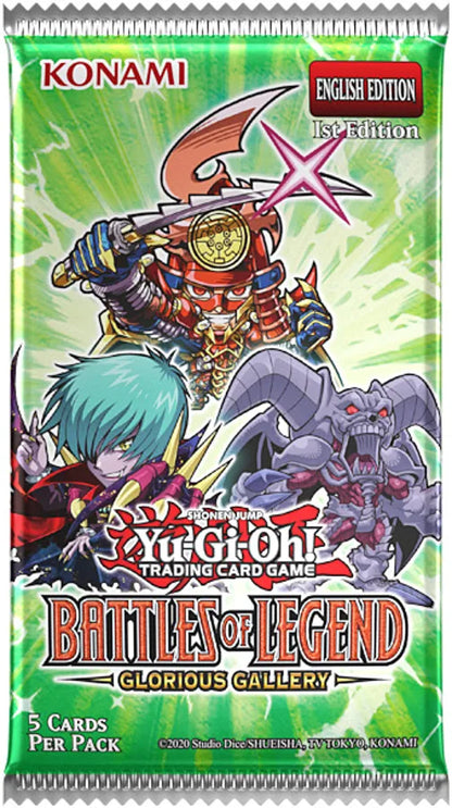 Yu-Gi-Oh! TCG - Battles of Legend: Glorious Gallery Booster Pack Display (24 Boosters) - UK