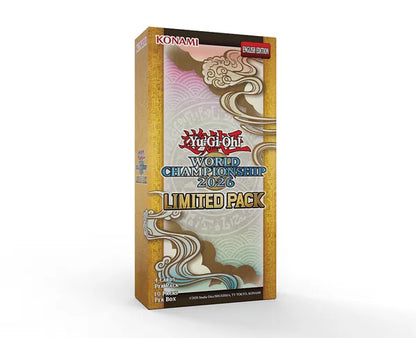Yu-Gi-Oh! TCG - Limited Pack World Championship 2026 Booster Pack Display (10 Boosters) - OTS Exclusive - UK