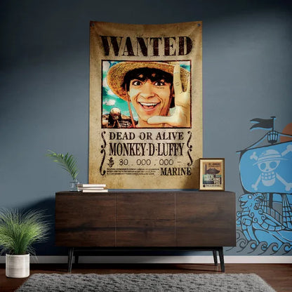 One Piece (Live Netflix) - "Monkey D. Luffy" Wandbanner