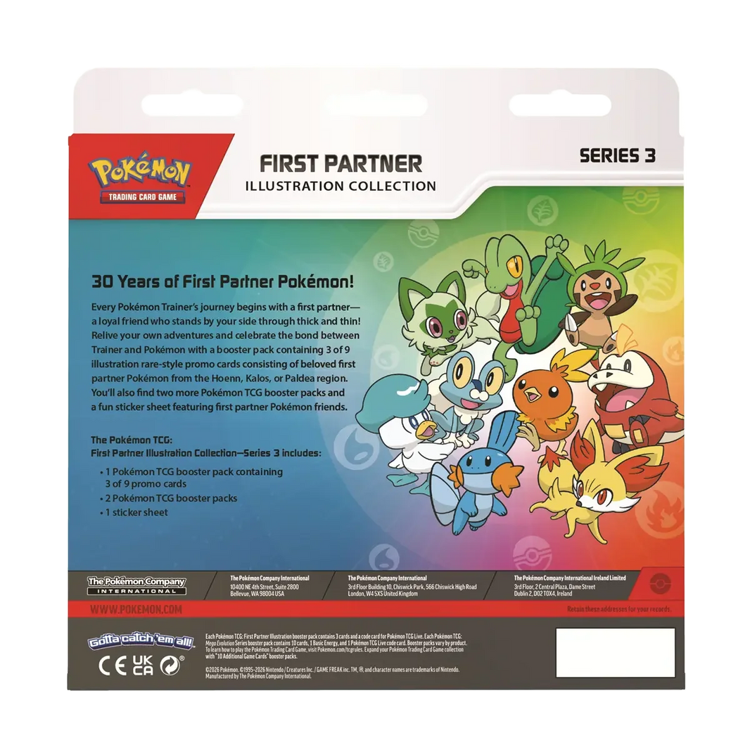 Pokémon First Partner Illustration Collection Series 3