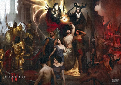 Good Loot Puzzle - Diablo IV - « La naissance du Nephalem » Puzzle 1000 pièces