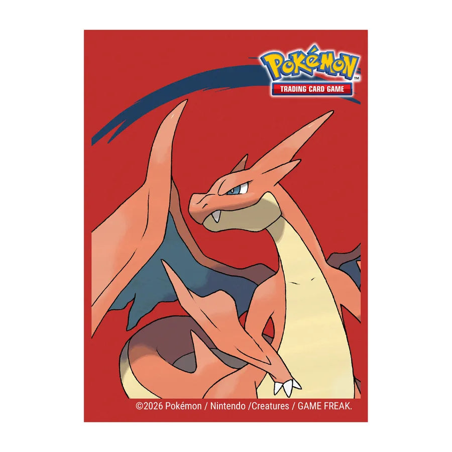 Ultra Pro - Pokémon TCG - Mega Charizard Y 65ct Deck Protector Sleeves (66 x 91 mm)