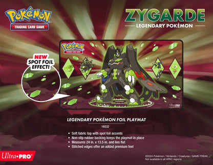 Ultra Pro - Pokémon - Legendary Pokémon Zygarde Premium Foil Playmat