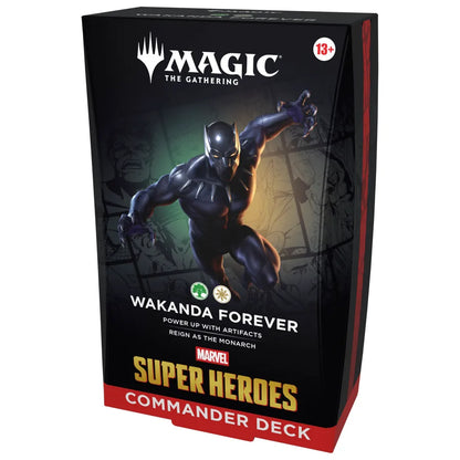 Magic: The Gathering - Marvel Super Heroes Commander Decks Assortment UK