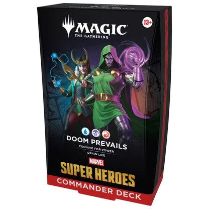 Magic: The Gathering - Marvel Super Heroes Commander Decks Assortment UK