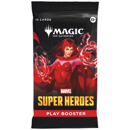 Magic: The Gathering - Marvel Super Heroes Play Boosters Box (30 Boosters) - UK