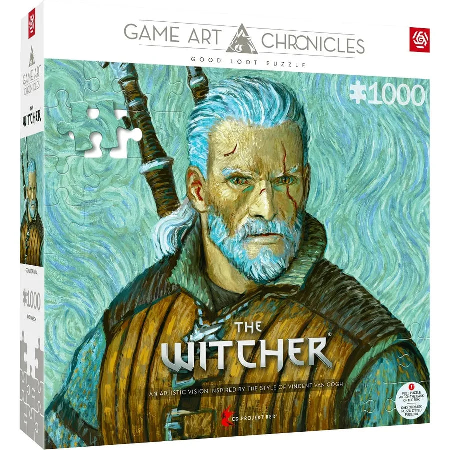 Good Loot Puzzle - The Witcher - "Geralt van Rivia en Vincent van Gogh" Puzzel 1000stk