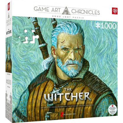Good Loot Puzzle - The Witcher - "Geralt van Rivia en Vincent van Gogh" Puzzel 1000stk