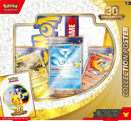 Pokémon JCC : Collection poster 30e Anniversaire - FRANS Pre Order Releasedatum 2026-09-16