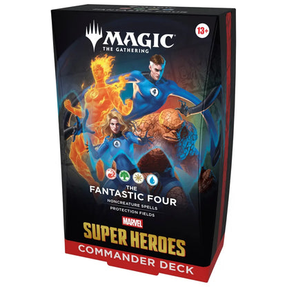 Magic: The Gathering - Marvel Super Heroes Commander Decks Assortment UK