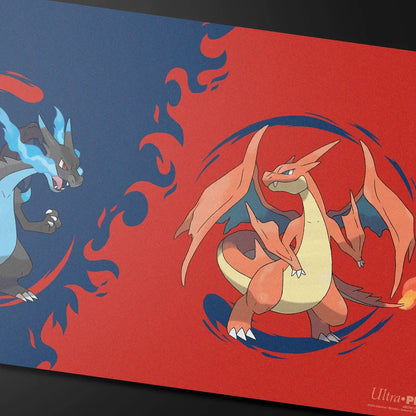 Ultra Pro - Pokémon TCG - Mega Charizard X and Mega Charizard Y Playmat