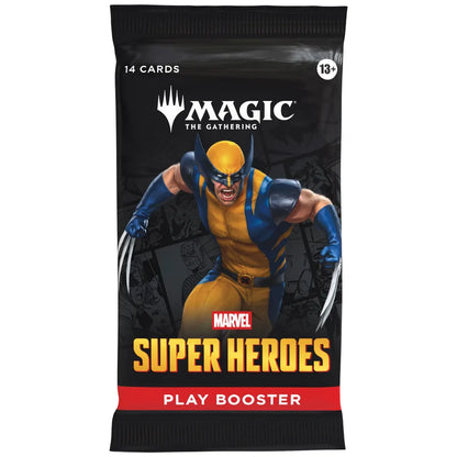 Magic: The Gathering - Marvel Super Heroes Play Boosters Box (30 Boosters) - UK