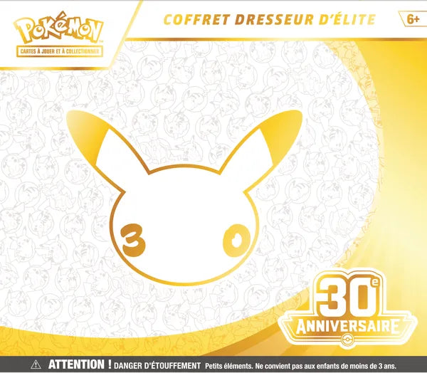 Pokémon JCC : Coffret Dresseur d'élite 30e Anniversaire - FRANS Pre Order Releasedatum 2026-09-16