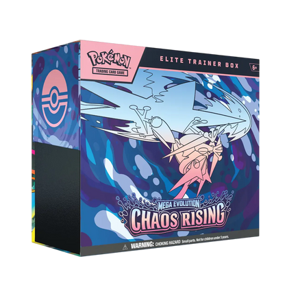 Pokémon Mega Evolutions Chaos Rising Elite Trainer Box