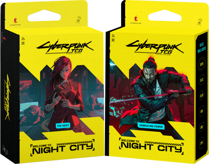 Cyberpunk TCG - Welcome to Night City - Starter Deck Display Pre Order Release date: October 15 2026