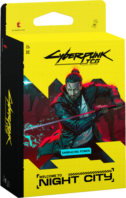 Cyberpunk TCG - Welcome to Night City - Starter Deck Display Pre Order Release date: October 15 2026